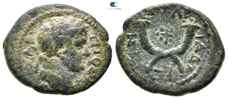 Decapolis. Gadara. Titus, as Caesar AD 76-78. 
Bronze Æ

20 mm., 3,98 g.

...