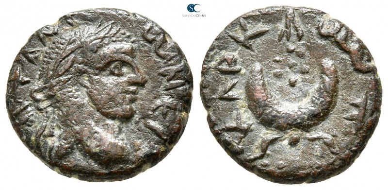 Mesopotamia. Carrhae. Caracalla AD 198-217. 
Bronze Æ

17 mm., 3,02 g.


...