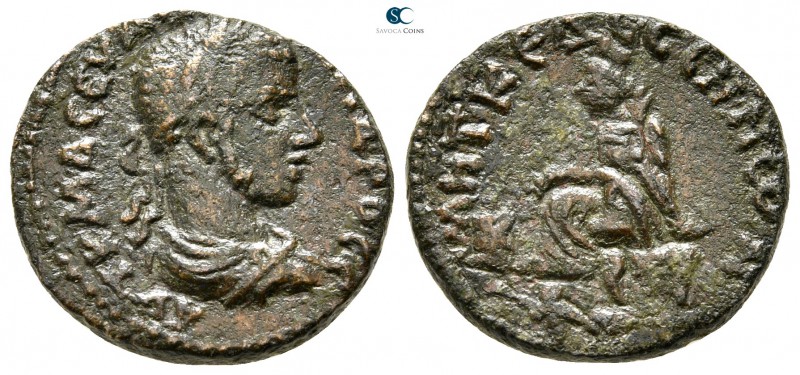 Mesopotamia. Edessa. Severus Alexander AD 222-235. 
Bronze Æ

18 mm., 5,10 g....