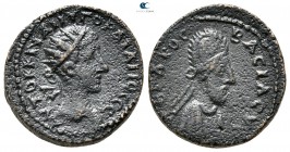 Mesopotamia. Edessa. Gordian III, with Abgar X Phraates AD 238-244. Bronze Æ