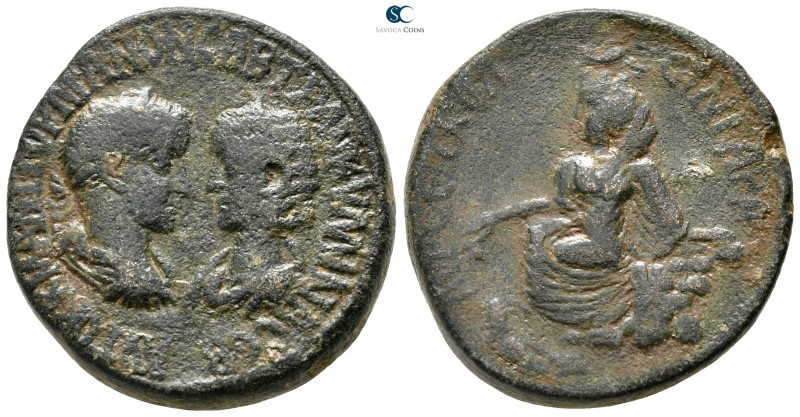 Mesopotamia. Singara. Gordian III, with Tranquillina AD 238-244. 
Bronze Æ

3...