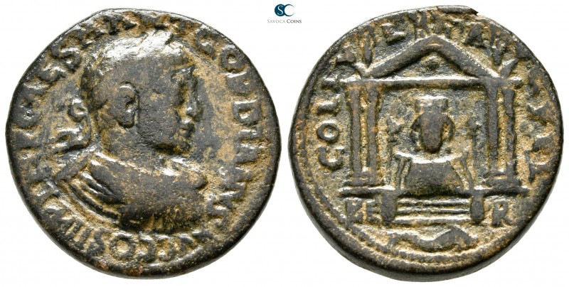 Phoenicia. Berytus. Gordian III AD 238-244. 
Bronze Æ

28 mm., 16,13 g.


...
