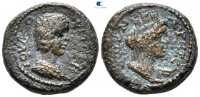 Phoenicia. Dora. Julia Domna, wife of Septimius Severus AD 193-217. Bronze Æ