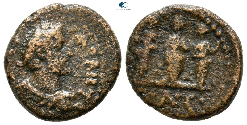 Judaea. Aelia Capitolina (Jerusalem). Antoninus Pius AD 138-161. 
Bronze Æ

1...