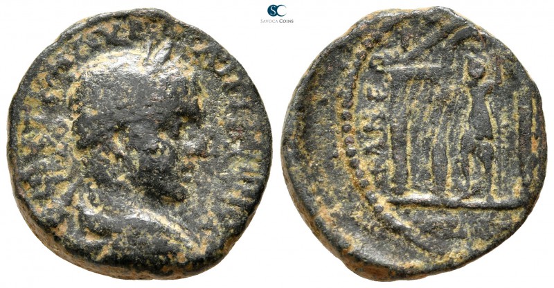 Judaea. Neapolis. Elagabalus AD 218-222. 
Bronze Æ

22 mm., 7,67 g.



ne...