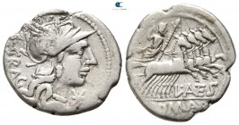 C. Antestius 146 BC. Rome. Denarius AR
