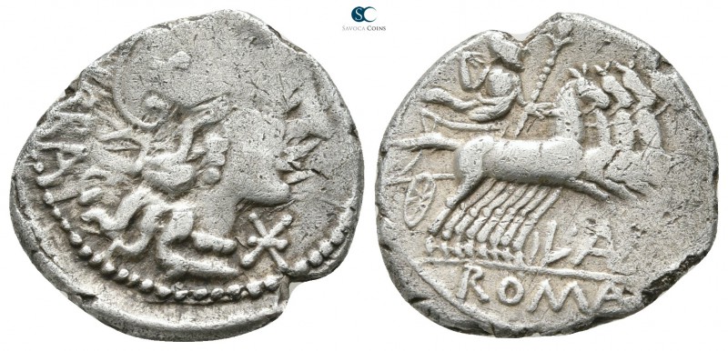 L. Antestius Gragulus. 136 BC. Rome
Denarius AR

18 mm., 3,48 g.



very ...