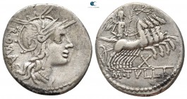 M. Tullius 119 BC. Rome. Denarius AR