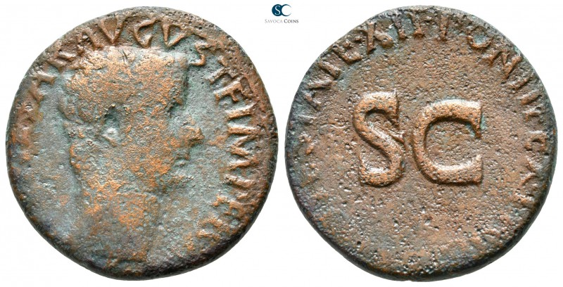 Tiberius AD 4-14. As Caesar. Rome
As Æ

26 mm., 9,94 g.



nearly very fi...