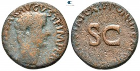 Tiberius AD 4-14. As Caesar. Rome. As Æ