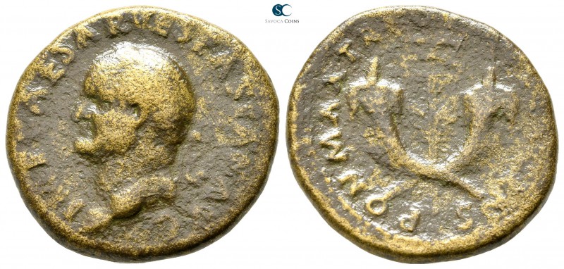 Vespasian AD 69-79. Struck for circulation in the East
Dupondius Æ

26 mm., 1...