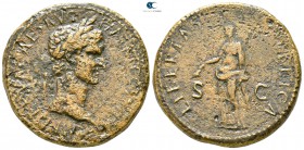 Nerva AD 96-98. Rome. Sestertius Æ