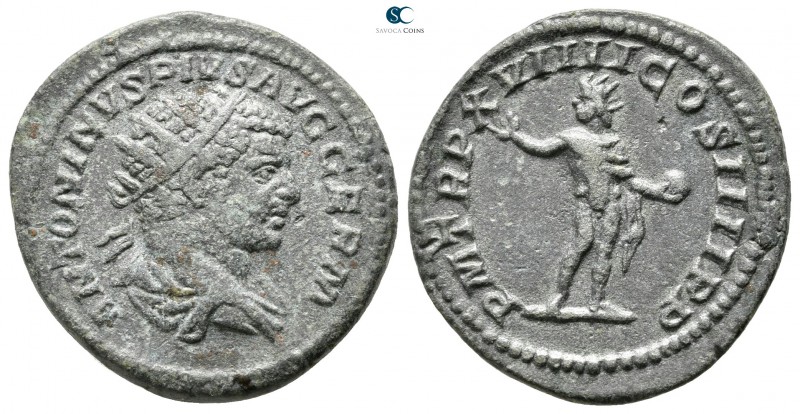 Caracalla AD 198-217. Rome
Antoninianus Æ

23 mm., 4,31 g.



very fine