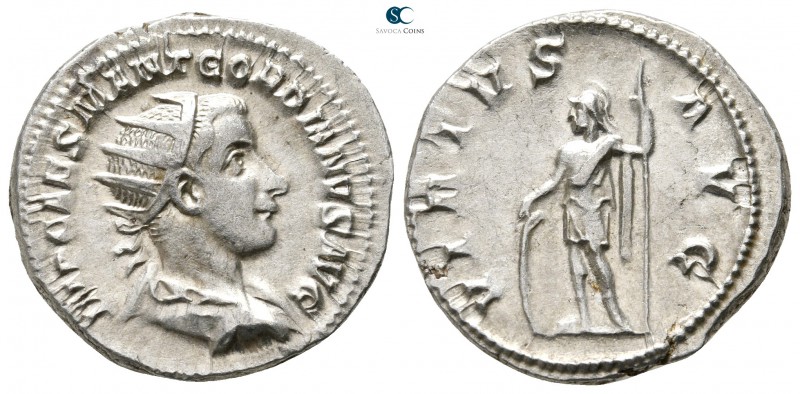 Gordian III AD 238-244. Rome
Antoninianus AR

21 mm., 4,55 g.



very fin...