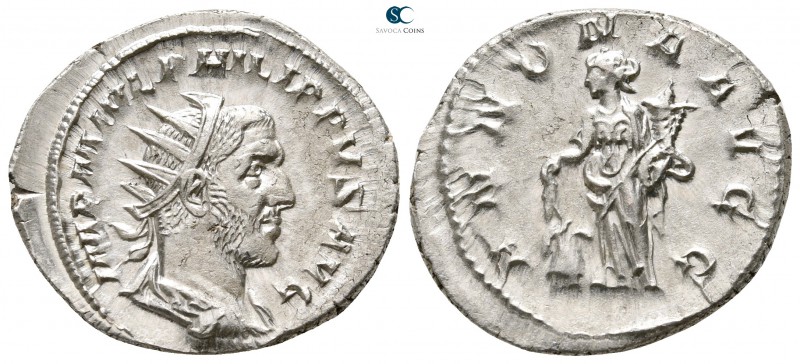 Philip I Arab AD 244-249. Rome
Antoninianus AR

23 mm., 3,64 g.



good v...