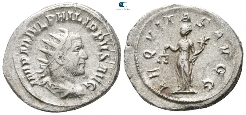 Philip I Arab AD 244-249. Rome
Antoninianus AR

24 mm., 4,60 g.



very f...