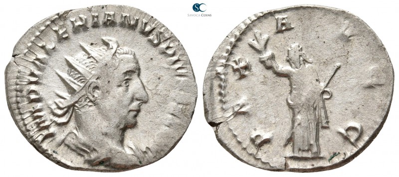 Valerian I AD 253-260. Rome
Antoninianus AR

22 mm., 2,53 g.



nearly ve...