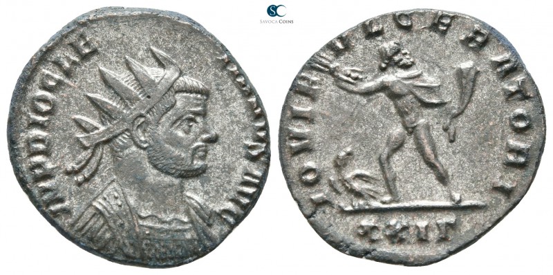 Diocletian AD 284-305. Rome
Antoninianus Billon

20 mm., 3,67 g.



very ...