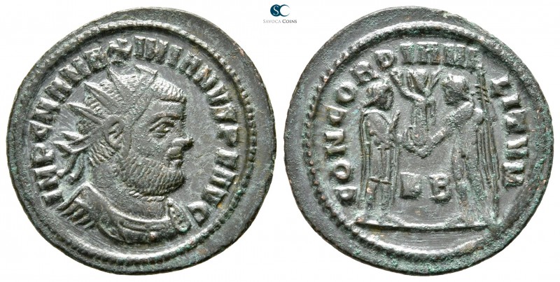 Maximianus Herculius AD 286-305. Cyzicus
Antoninianus Æ

23 mm., 3,21 g.

...