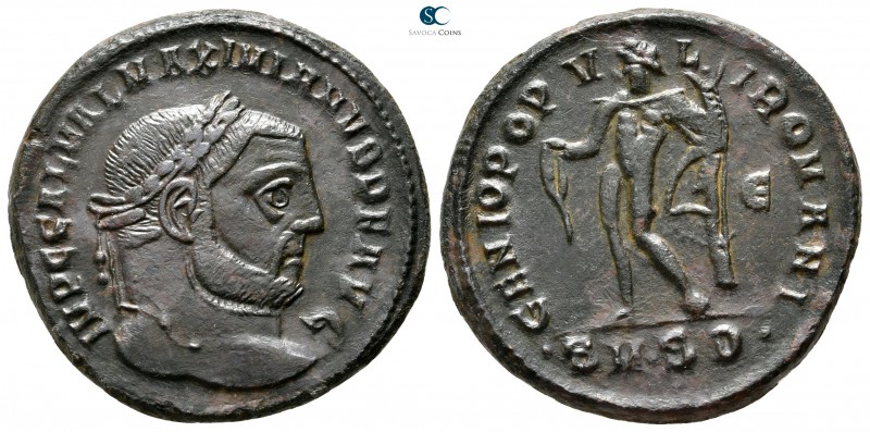 Maximianus Herculius AD 286-305. Serdica
Follis Æ

27 mm., 10,60 g.



ve...