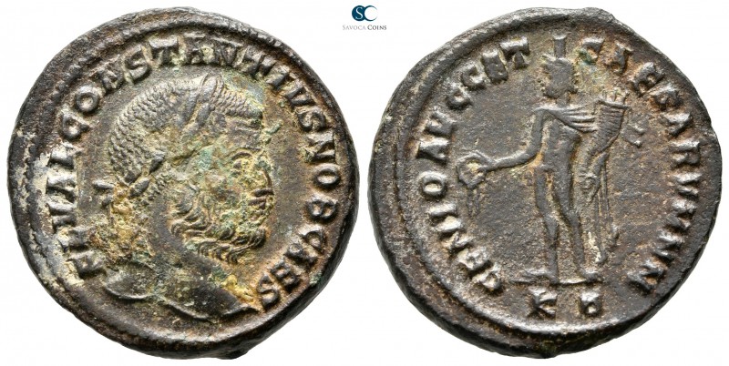 Constantius I, as Caesar AD 293-305. Cyzicus
Follis Æ

27 mm., 10,16 g.


...