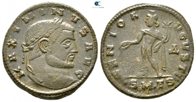 Maximinus II Daia AD 310-313. Thessaloniki
Follis Æ

25 mm., 6,11 g.



n...