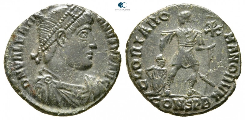 Valentinian I AD 364-375. Constantinople
Follis Æ

16 mm., 1,96 g.



ver...