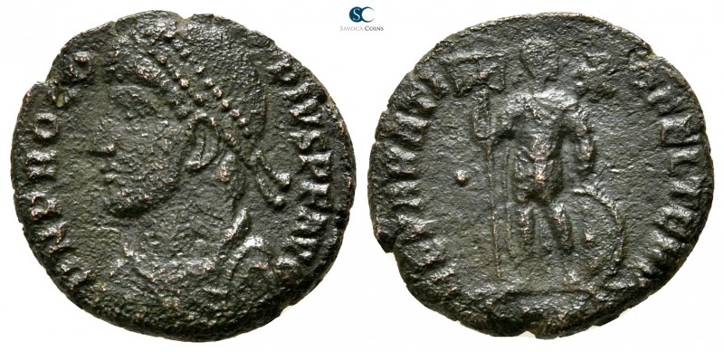 Procopius AD 365-366. Uncertain mint
Follis Æ

18 mm., 3,11 g.



very fi...