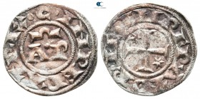 Henry VI and Constance AD 1194-1197. Sicily, Brindisi. Denaro BI
