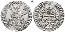 Italy. Napoli (Regno). Roberto I AD 1309-1343. Gigliato AR
