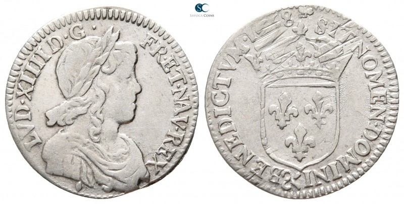 France. Aix-en-Provence. Louis XIV AD 1643-1715.
1/12 Ecu AR

20 mm., 2,20 g....