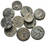 Lot of ca. 11 greek bronze coins / SOLD AS SEEN, NO RETURN!<br><br>very fine<br><br>