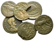 Lot of ca. 6 roman provincial bronze coins / SOLD AS SEEN, NO RETURN!<br><br>nearly very fine<br><br>