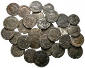 Lot of ca. 30 late roman bronze coins / SOLD AS SEEN, NO RETURN!<br><br>very fine<br><br>
