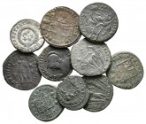 Lot of ca. 10 late roman bronze coins / SOLD AS SEEN, NO RETURN!<br><br>very fine<br><br>