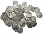 Lot of ca. 49 medieval silver coins / SOLD AS SEEN, NO RETURN!<br><br>very fine<br><br>