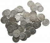 Lot of ca. 50 medieval silver coins / SOLD AS SEEN, NO RETURN!<br><br>very fine<br><br>