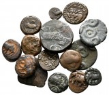 Lot of ca. 15 indian bronze coins / SOLD AS SEEN, NO RETURN!<br><br>very fine<br><br>