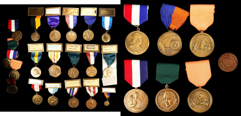 Selection of American Numismatic Association Convention Badges from the Dick Joh...