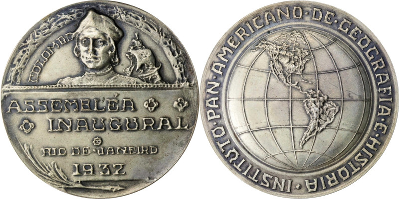 BRAZIL. 1932 Opening of the Pan-American Geographical and Historical Institute i...