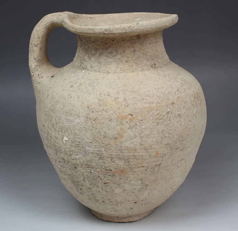 ITEM: Jug
MATERIAL: Pottery
CULTURE: Bronze Age
PERIOD: 1550 - 1200 B.C
DIME...