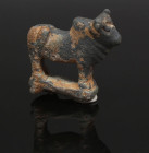 Roman statuette of a bull