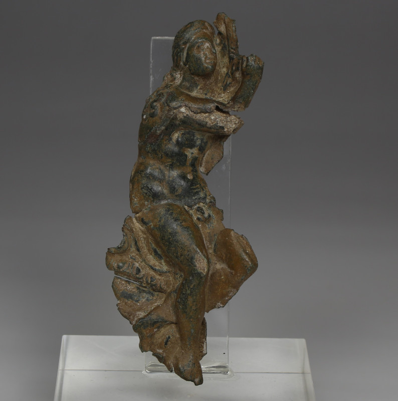 ITEM: Applique with Apollo playing lyre
MATERIAL: Bronze
CULTURE: Roman
PERIO...