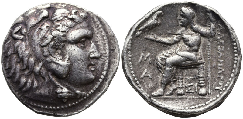 KINGS OF MACEDON. Alexander III 'the Great' (336-323 BC). Sidon
AR Tetradrachm ...