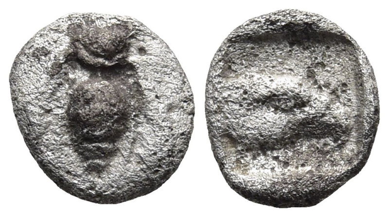 IONIA. Ephesos. (Circa 500-420 BC).
AR Tetartemorion (5,5mm 0,16g)
Obv: Bee.
...