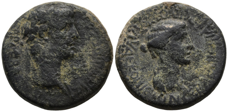 LYCAONIA. Iconium (as ClaudIkonion). Claudius (AD 41-54). Marcus Annius Afrinus,...