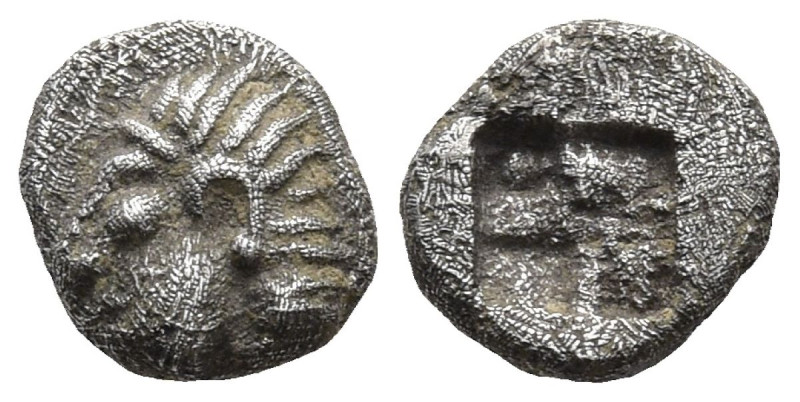 IONIA. Kolophon. (Circa 530/25-500 BC).
AR Tetartemorion (5,2mm 0,20g)
Obv: Ar...