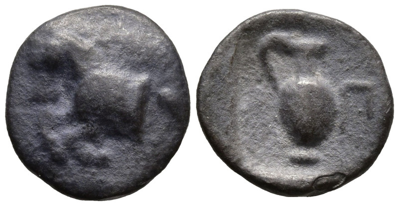 ISLAND off MYSIA. Prokonnesos. (circa 400-280 BC).
AR Obol (10,1mm 0,57g)
Obv:...