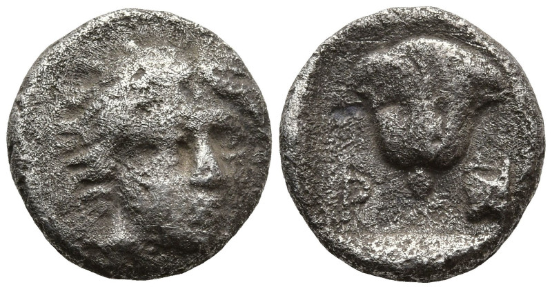 ISLANDS OFF CARIA, Rhodos. Rhodes (Circa 404-390 BC)
AR Hemidrachm (12mm 1,62g)...