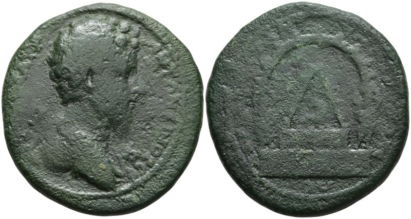 CILICIA. Tarsos. Marcus Aurelius (161-180 AD)
AE Bronze (35.8mm 23.42g)
Obv: L...